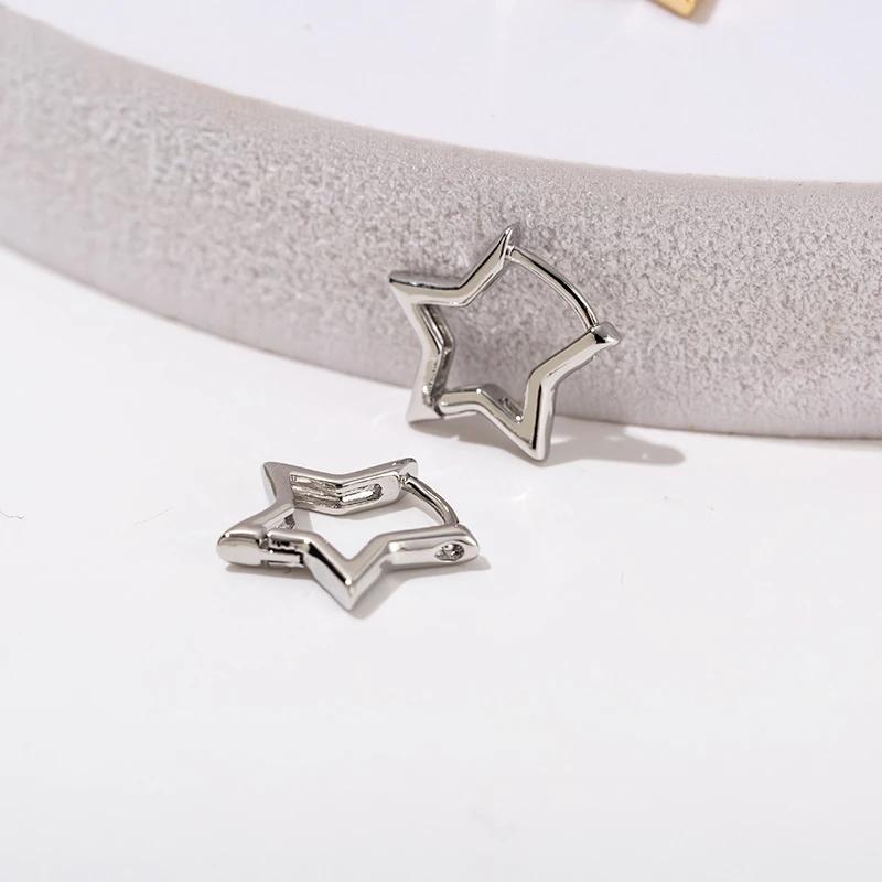 

10mm Circle CZ Zircon Hoop Earrings For Women Bohemian Gold Color Silver Color Small Round Earrings Fashion Girl Jewelry 10mm