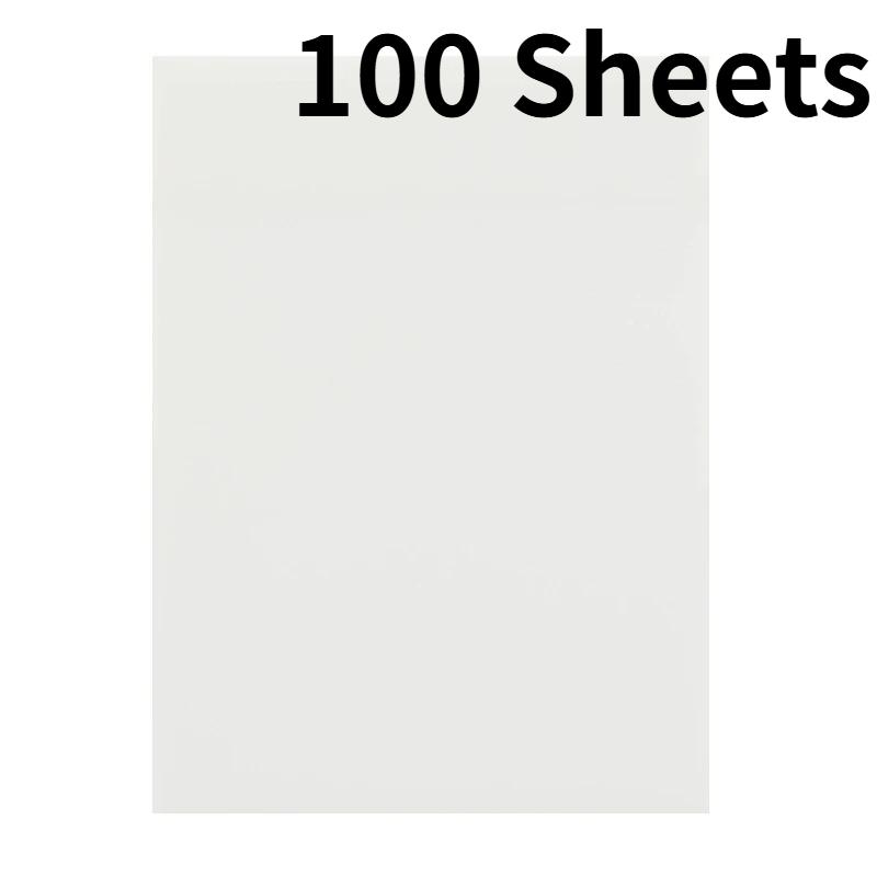 50/100 Sheets Transparent Waterproof Posted It Sticky Note Pads Notepads Posits for School Stationery Office Supplies