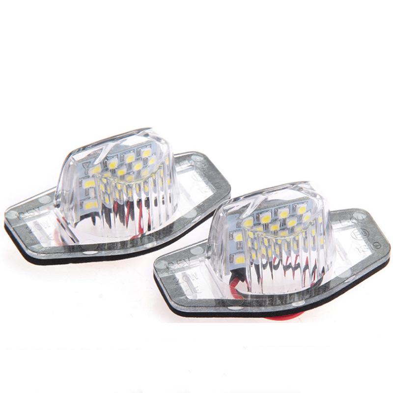 Honda License Plate Light for CR-V, FR-V, Jazz, Odyssey, Stream - Cross-Border Compatible
