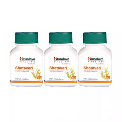 Zestaw Shatavari (3 x 60 tabletek, 250 mg), Zestaw Shatavari, Himalaje