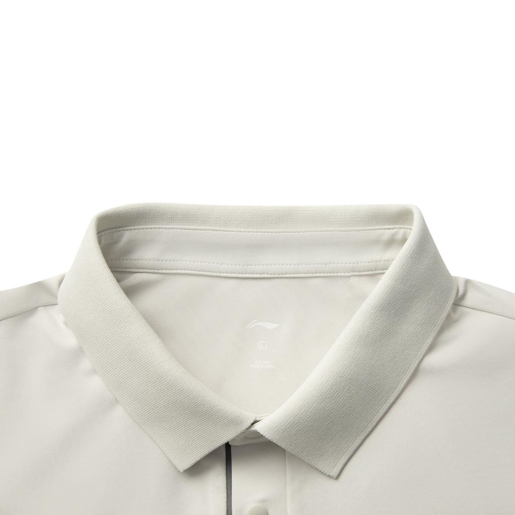 Li-Ning Fitness Series Moisture Wicking Quick Dry Logo Letter Polo Shirt Men Tops APLV179-7