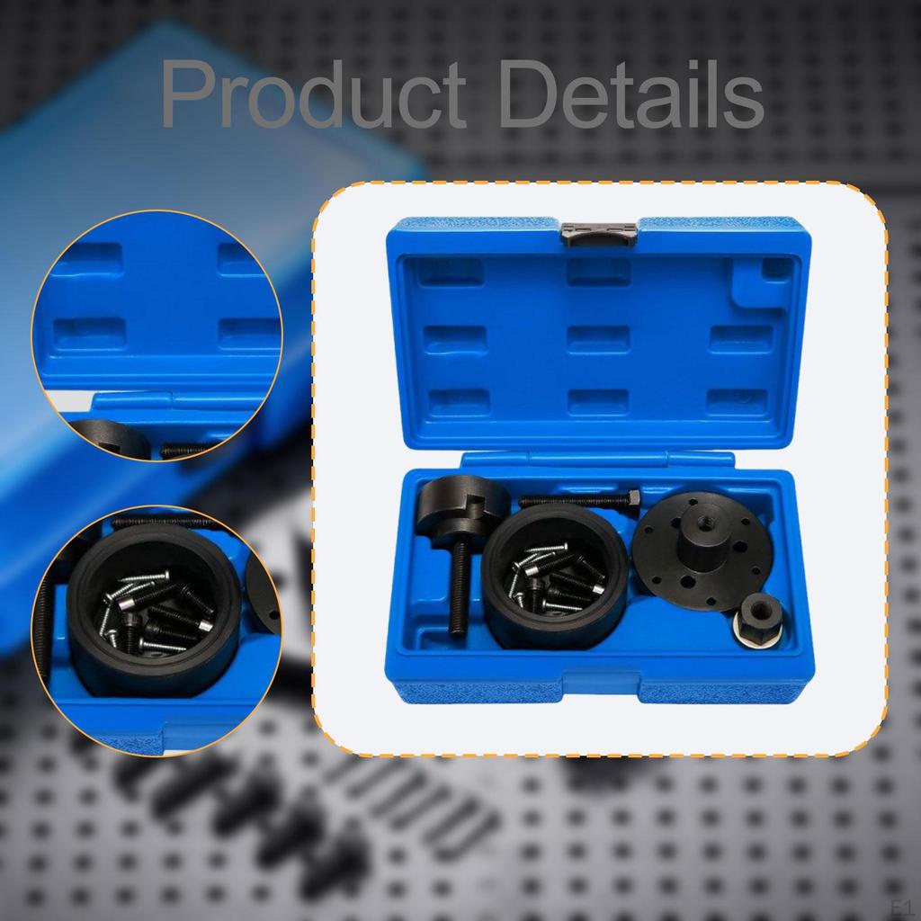 Ausbauwerkzeug Zubehör 119220 mit Tragekoffer Einfach zu bedienen Front-Öldichtring-Einbauwerkzeug für