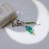 Cute Christmas Tree Keyring Mini Fish Pendant Keychain Cartoon Bag Pendant Charm