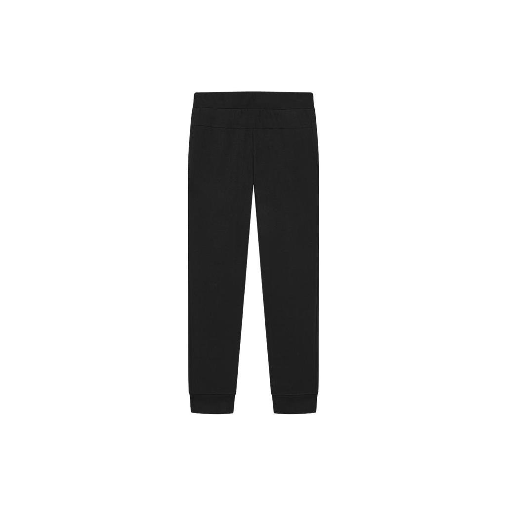 New FILA Knitted Sweatpants Men's Jet Black F11M348602FBK