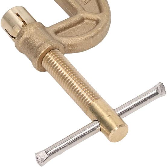 Welding Ground Clamp Brass Good Electrical Conductivity G 300A Earth Clamp for gas Welding