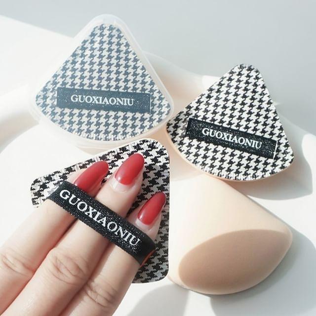 Chiseoul - Houndstooth Powder Puff (Various Designs) 5