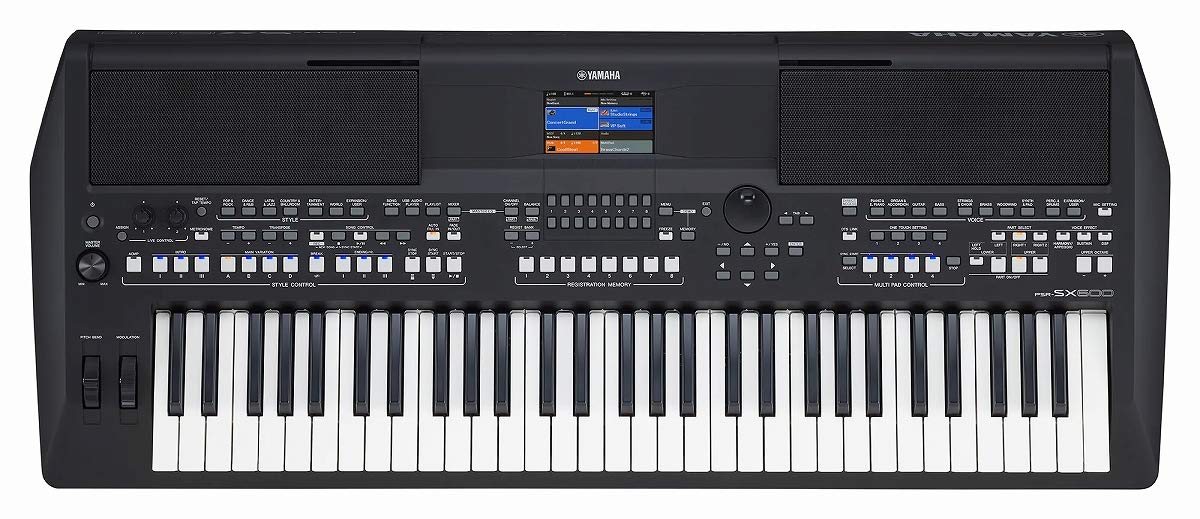 

Портативна клавіатура YAMAHA Yamaha PSR-SX600 61 клавіша чорний