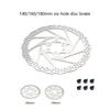 Stainless Steels Bike Disc Brake Rotor with Screws Disc Brake Adapter Road Bike Brakes Rotor Cycling Accessories