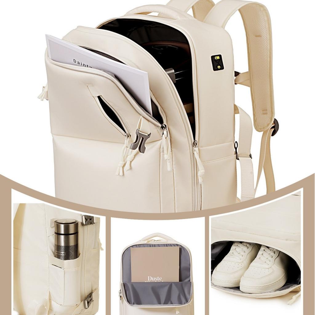 Schoolbag Backpack Female College Student School Bag Commuter To Work Business Computer Bag Large Capacity Versatile Boarding Travel Backpack Male