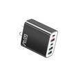 MultiPort PD65W Fast Charger Block 5V3A Power Delivery Compactly Wall Charging Plugs With 2 USB C 3 USB A Ports