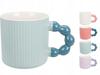 Kubek Porcelanowy Pastelowy Z Uchem 340ml 1szt