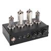 Electronic Tube Phono Preamp 3.5mm Earphone Jack Treble Bass Control Stereo Turntable Preamplifier for MM MC Record