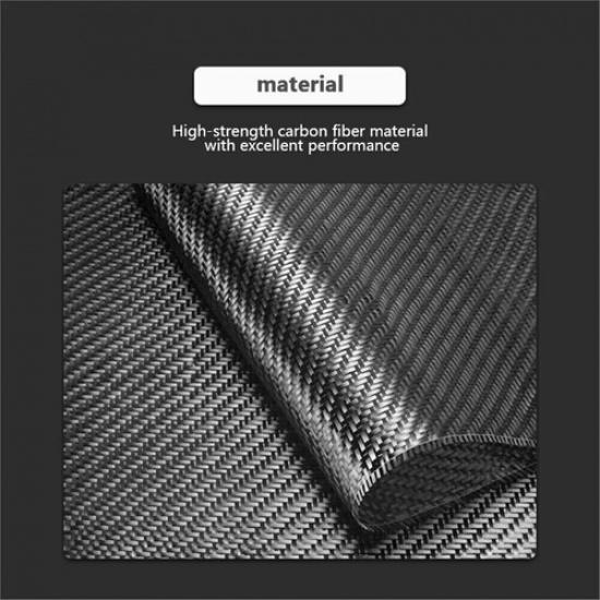 Real Carbon Fiber Navigation GPS Panel Lower Cover Trim For Infiniti Q50 2014-20