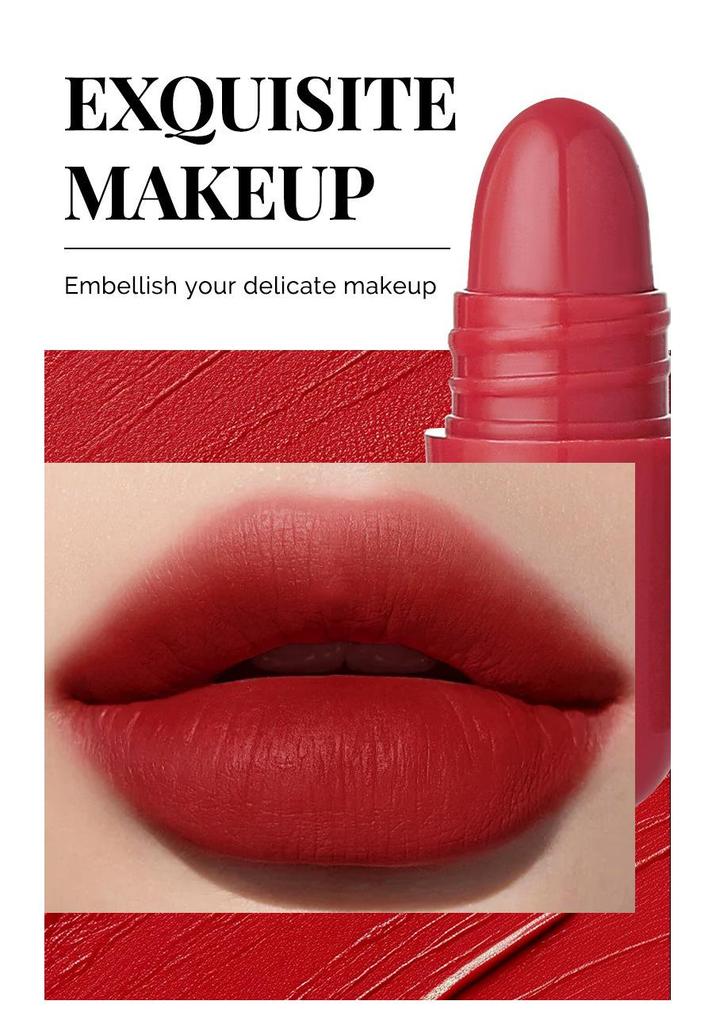 Magic Casa 18-Color Mini Matte Velvet Lipstick Set - Long-lasting & Non-transferable
