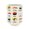 Wahodo Yunomi for Vacuum Keeps Drinks Hot or Perfect for Office Japanese Inbound Japanese Food Edo Era Product Vacuum-Sealed Cup, 300ml, Sushi,