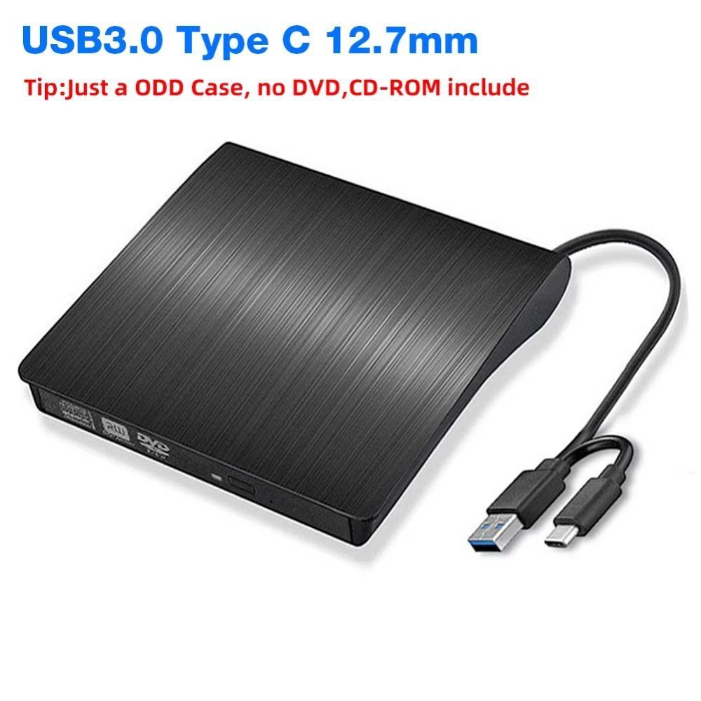 Mehrzweck Externes DVD Dual-Interface ODD Brenner Laufwerk Neues Optisches Laufwerk Gehäuse