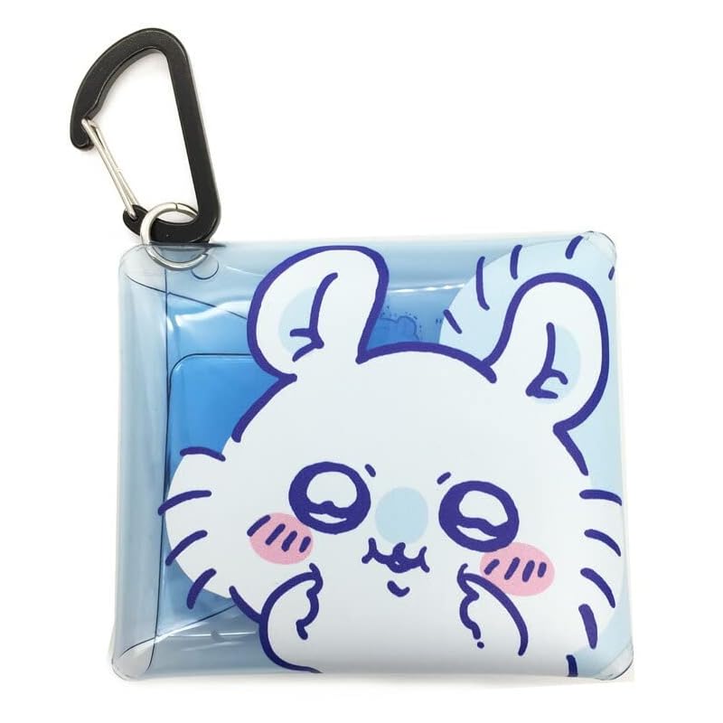 

[Chikawa] Chikawa earphones pouch accessory case mini wired/wireless storage air pods/pro clear multi case SS size chiikawa0009 Momonga (CKW-180)