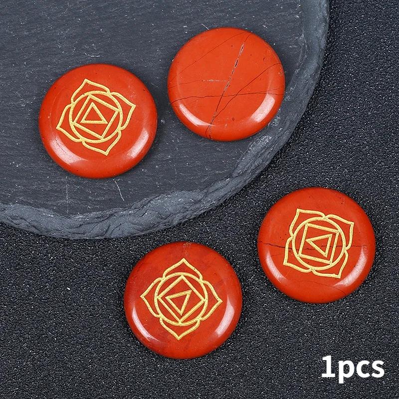 Healing Stone Reiki Chakra Set Crystal Wicca Crystal Stones Kit Polished Pocket Chip Reiki Spiritual Products Meditation Gift