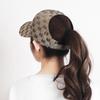 Women's Summer Ponytail Baseball Cap, Fashion Visor Hat with Lettering for Outdoor Sports and Sun Protection