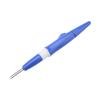 Embroidery Felting Needle Punch Pen with 3 Fine Needles Set Tool for Craft (Blue)