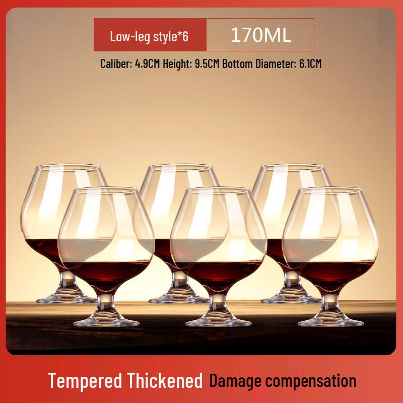 ZISIZ European Style Handmade Wine Glass Set