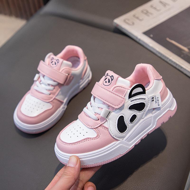 Children's Sneakers New Western-style Casual Sports Shoes Boys' Student Shoes Soft-soled Girls' Low-cut Children's Shoes