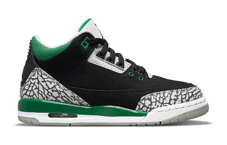 Jordan 3 Retro Pine Green GS 398614-030