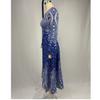 Elegant Floral Print Cut Out Dress, Half Sleeve Crew Neck Dress for Party & Banquet, Women's Clothing