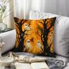 Halloween Decorations Pillowcase Bedroom Sofa Cushion Cover 100% Polyester Living Room Cushion Pillowcase Home Decor