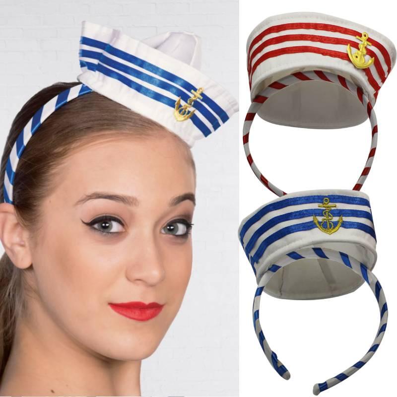 Jiaqi Christmas Easter Halloween Navy Headband Decorative Accessories Unisex Headgear
