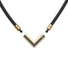 Colantotte TAO Necklace VEGA NEXT Classic Gold x Black L ABARK52L (47cm)