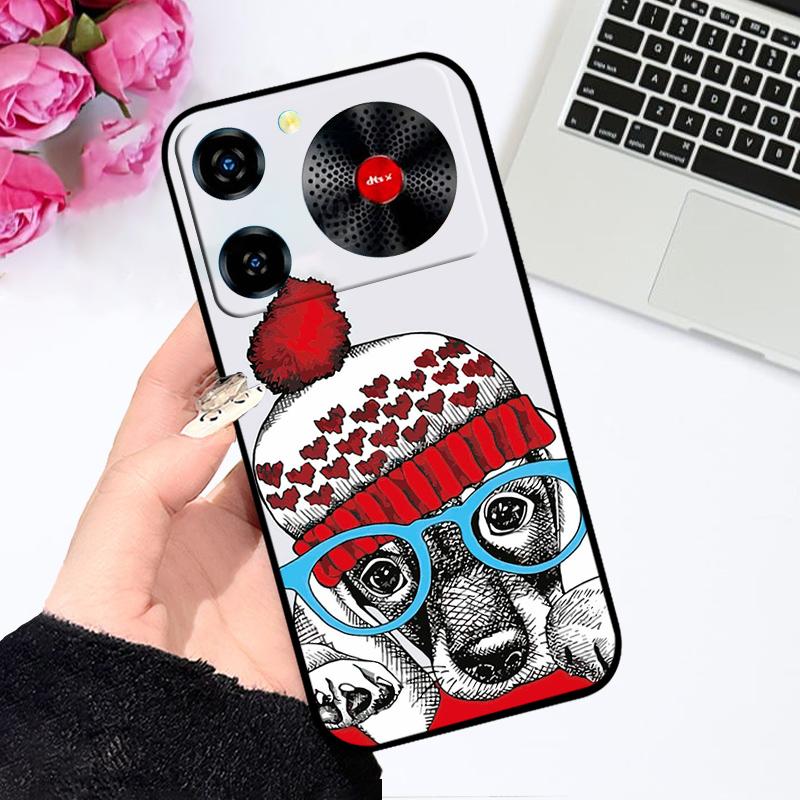 Etui Do Telefonu Nubia Music 2 Pokrowiec Music2 4G Miękki Silikon TPU Coque Shell Dla ZTE nubia Music Zderzak Fundas Etui Malowane Kolorowo