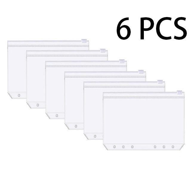 A7 Crocodile Pattern Leather Budget Binder Notebook Cash Envelopes System Set Binder Pockets Money Budget Saving Bill Organizer