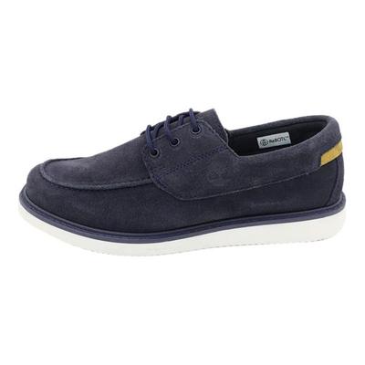 Zapatos Casuales Slip-On de Cuero y Sintético para Hombre Zapatillas Negras A5RDZ