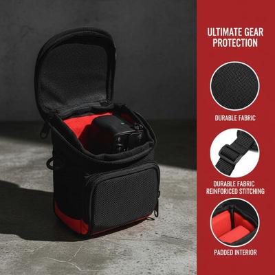 Einfache Wasserdichte SLR-Kameratasche Nylon Anti-Verderb Digitale Umhängetasche Mini Schwarzer Fotografen-Rucksack Mikro-Kamera