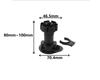 Thickened ABS Plastic Adjustable Cabinet Legs for Furniture Support Feet For Sofa Leveling 3.32x3.94x2.02 Inches
