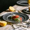 Ru Han Stainless Steel Round Dessert Plate Set
