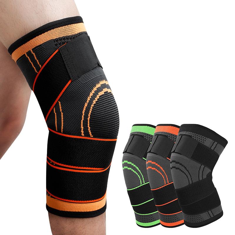 2 Pack Brace Top Compression Leg Sleeve Bandage Protection Sports Extended Knee Brace Support Elastic Knee Pad