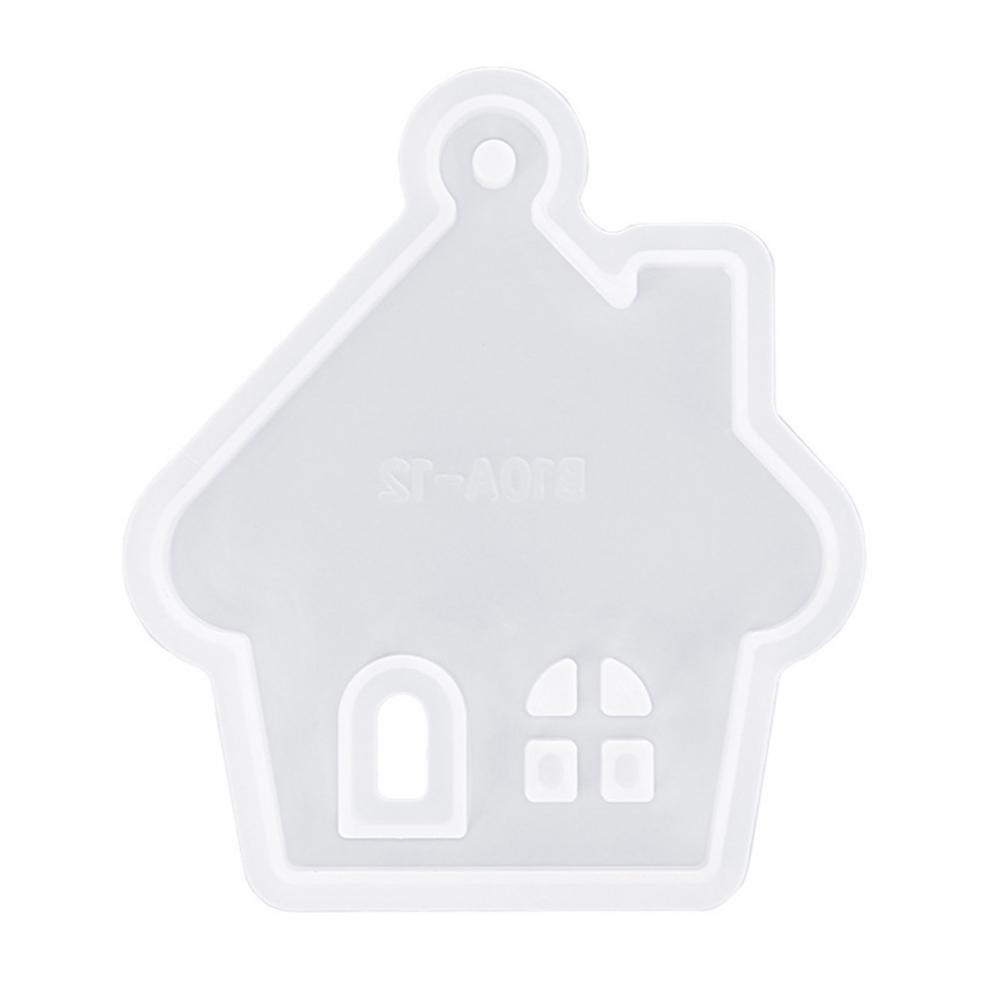 Decorações de Molde de Cola Conjunto de Enfeites de Natal Moldes de Silicone Resina para Enfeites Artesanato DIY Veado Papai Noel Boneco de Neve Epóxi