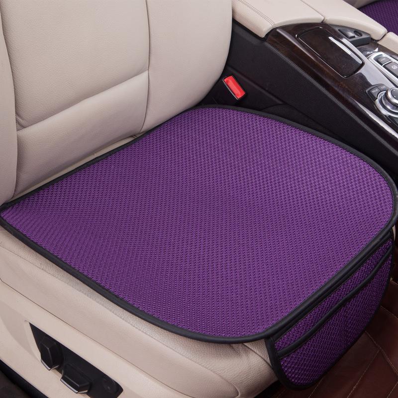 1PC Summer Car Seat Cushion Protector Pad Front Pad Fit for Most Cars Car Seat Cover Breathable Ice Silk Four Seasons