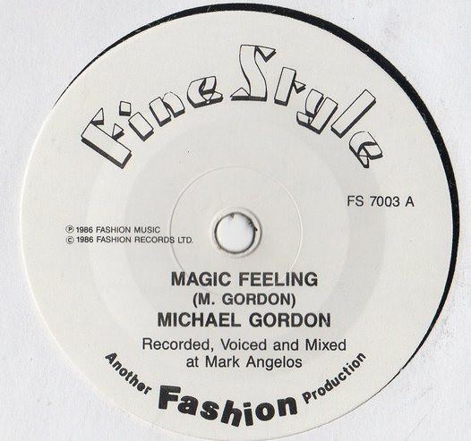 

7inch Record MICHAEL GORDON - Magic Feeling FS7003 Fine Style 1986 UK Reggae, Ska & Dub Used