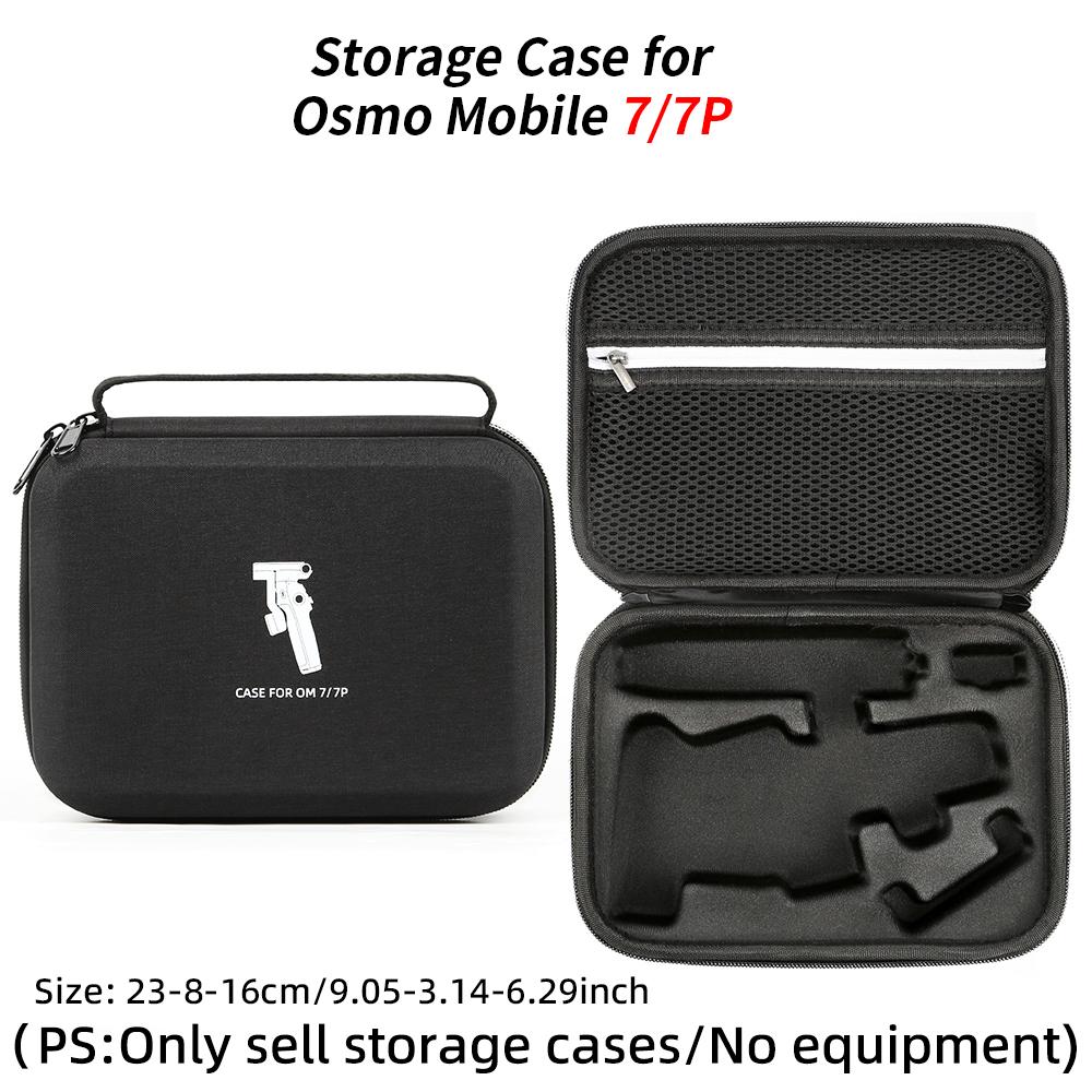 for DJI Osmo Mobile 7/7 Pro Carrying Case Portable Storage Bag Box Handbag for DJI OM 7/7P Handheld Gimbal Accessories