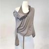 Striped Long Sleeved Casual Fashion Hooded Women's Clothing Y2k Top