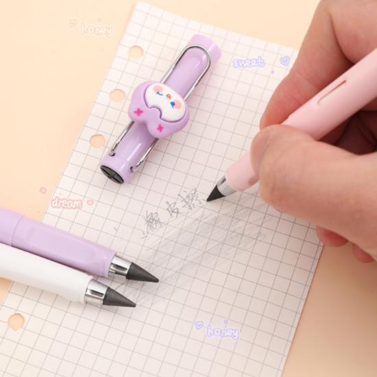 Kumbo infinite pencil 4p cute character pencil, goose friends 4p, a popular character in Korea