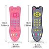 Music Mobile Phone Toy Baby Early Educational Toy Simulation TV Remote Control Electric Numbers English Learning Toy