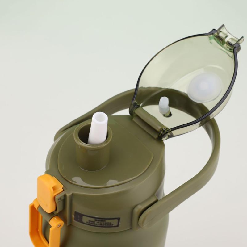 1700Ml Large Capacity Thermal Thermo Water Bottle Stainless Steel Thermo Bottle Portable Vacuum Mug Thermos Insulated Cup Tumble