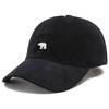 2023 New Autumn Winter Cute Animal Bear Embroidery Baseball Hat Female Male Snapback Cap Black Y2k Dad Hats for Men Women Gorras