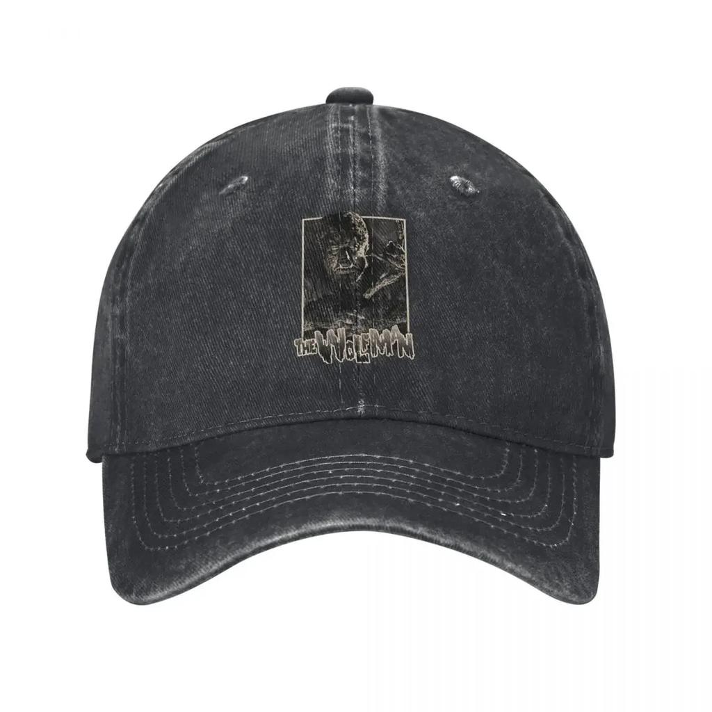 The Wolf Unisex Horror Film Baseball Cap For Unisex Women Vintage Trucker Hat Fitted Retro Sunshade Running Hippie Baseball Caps