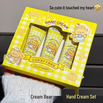 JOJO DIARY Deep Moisture Hand Cream Set: Anti-Cracking, Long-Lasting Fragrance - Perfect Autumn/Winter Gift.