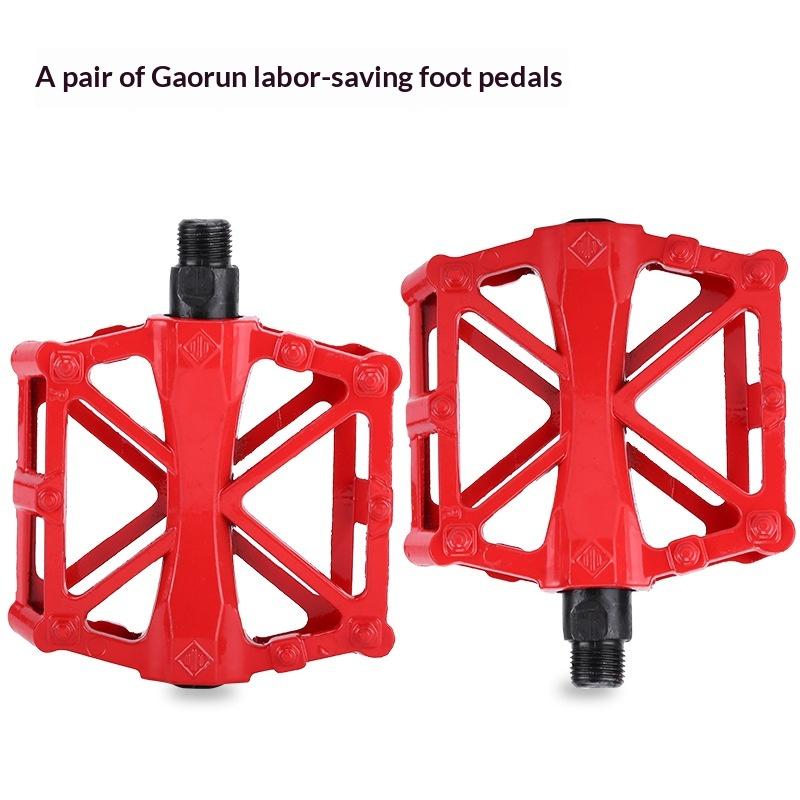 1 Pair Mountain Bike Pedals Double Ball Design Non-Slip Aluminum Alloy